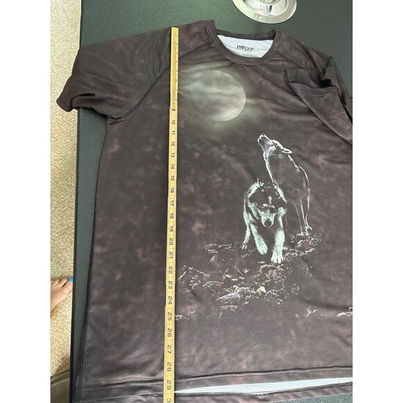 HANDUP Apparel Men's Brown Wolf Vent Top Cycling Shirt XL NWOT - Picture 7 of 8